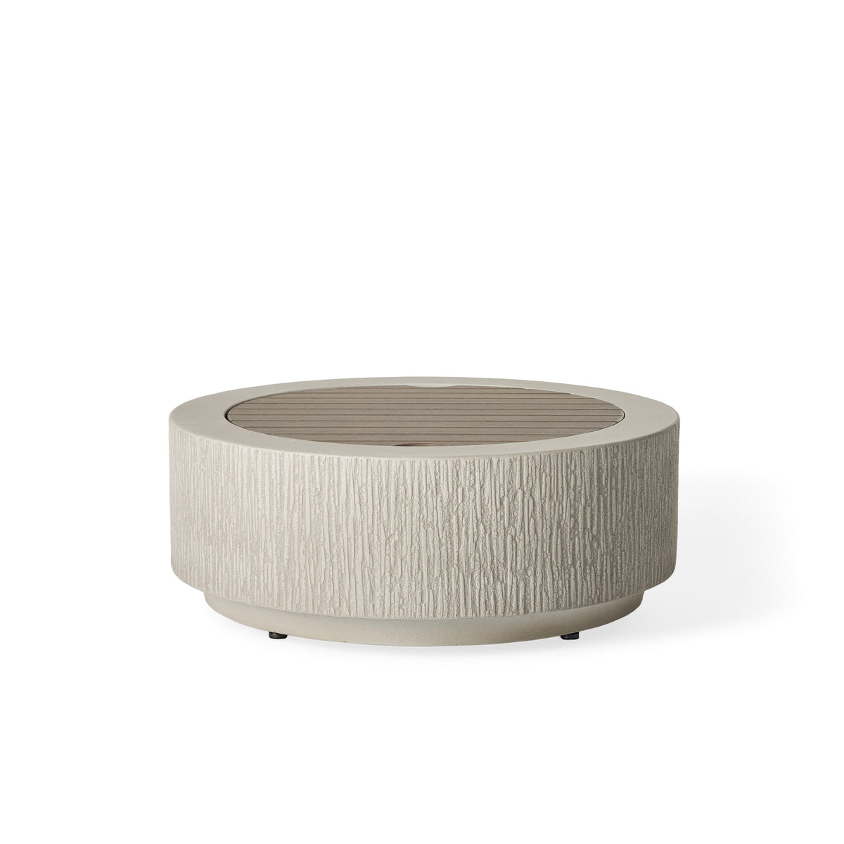 Sierra Round Fire Table - Fog