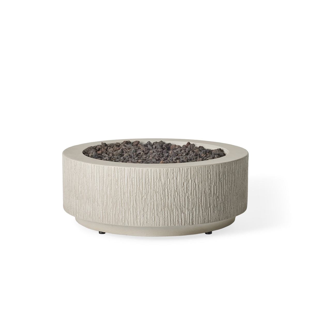 Sierra Round Fire Table - Fog