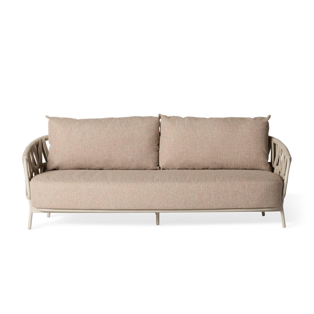 Silverado Sofa in Dune Aluminum