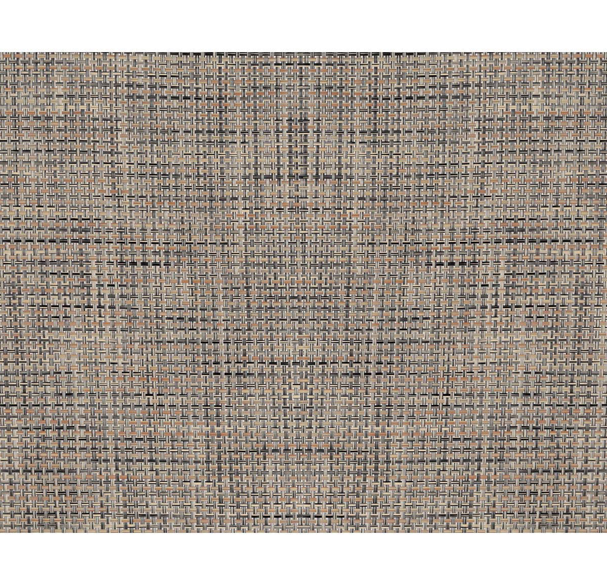 Basketweave Rectangular Placemat in Bark