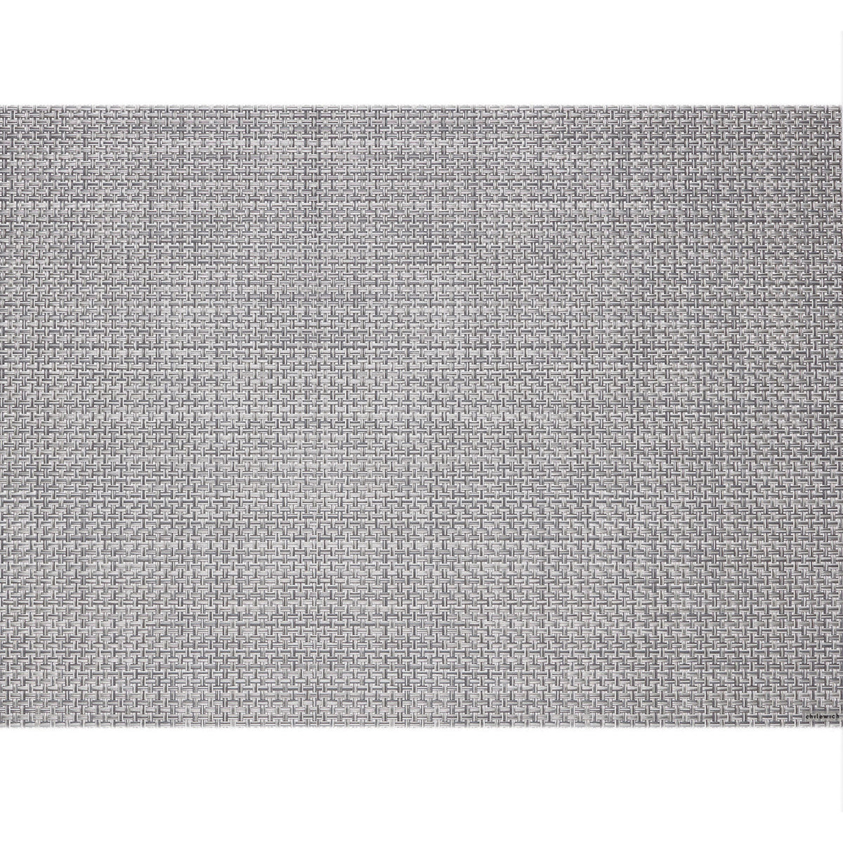 Basketweave Table Runner in Shadow