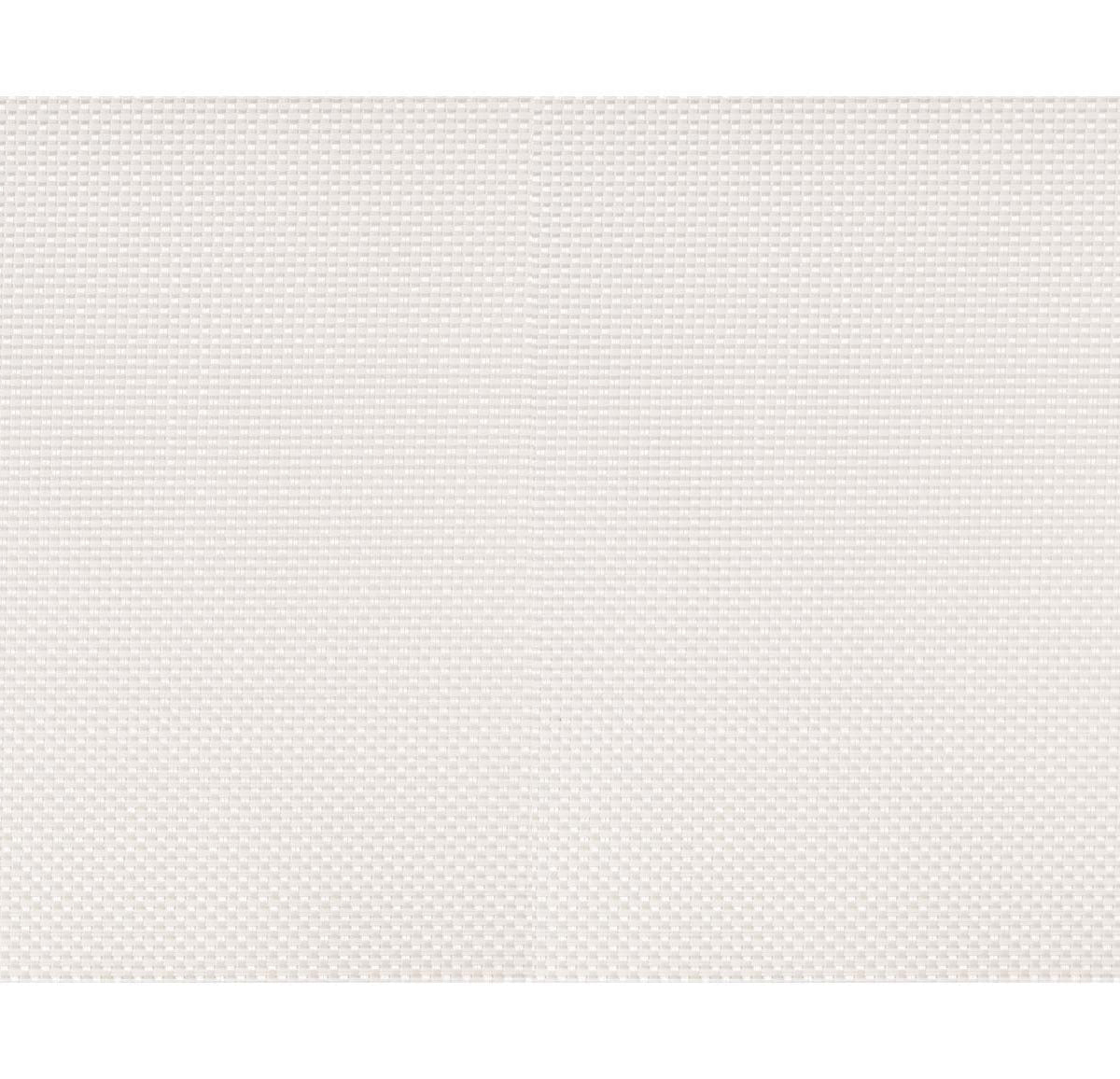 Basketweave Table Runner in White