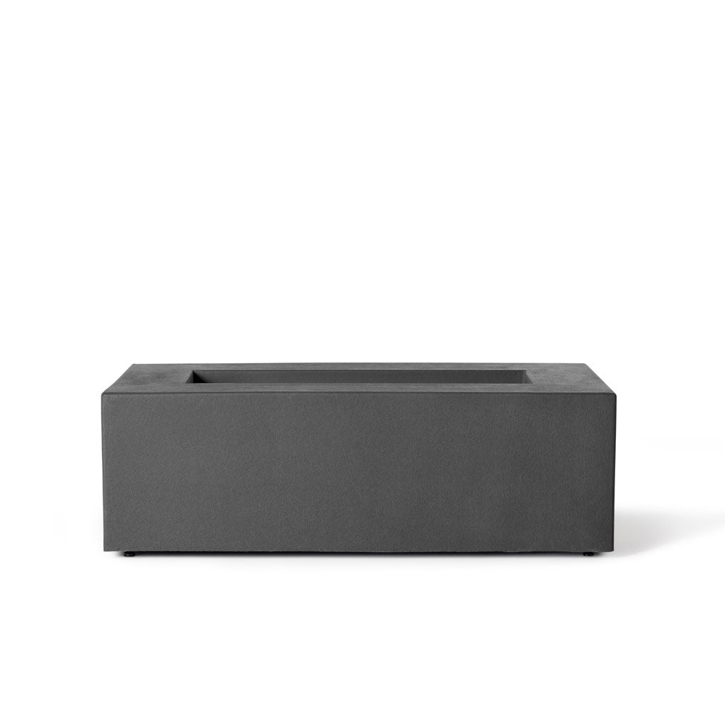 Tahoe Rectangular Fire Table (Propane) - Carbon