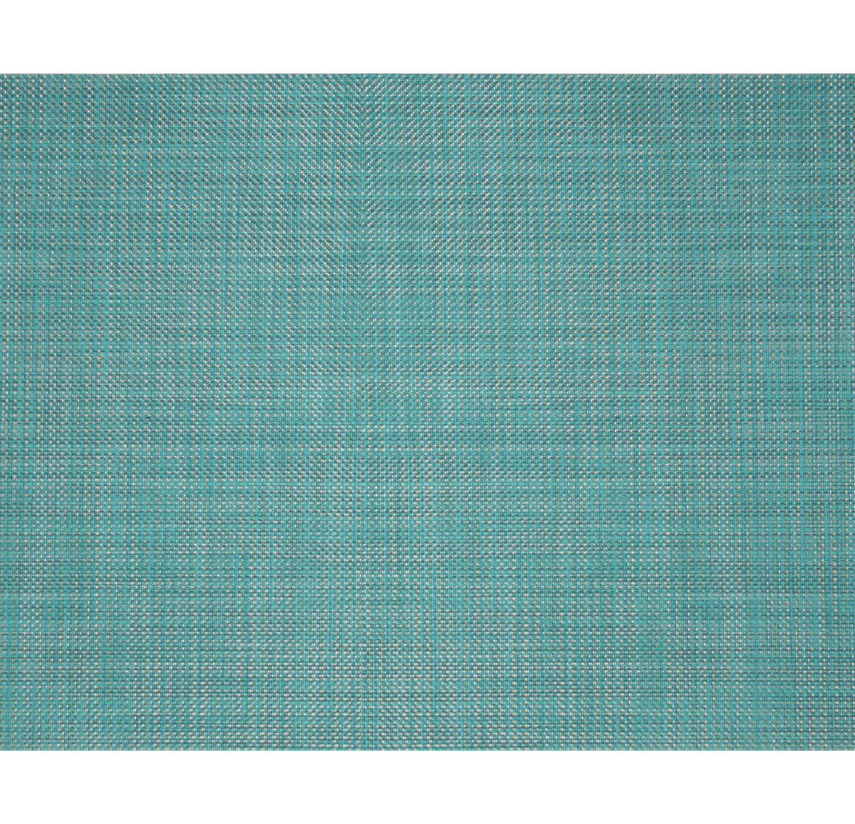 Mini Basketweave Rectangular Placemat in Turquoise