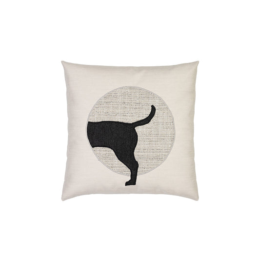 Unconditional Woof Toss Pillow (Tail)