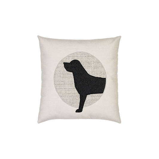 Unconditional Woof Toss Pillow (Head)
